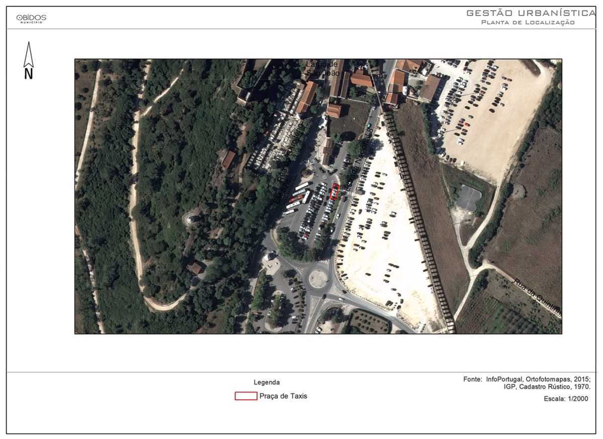 Deslocalização da Praça de Táxis para o estacionamento junto ao Posto de Turismo - FOLIO 2023