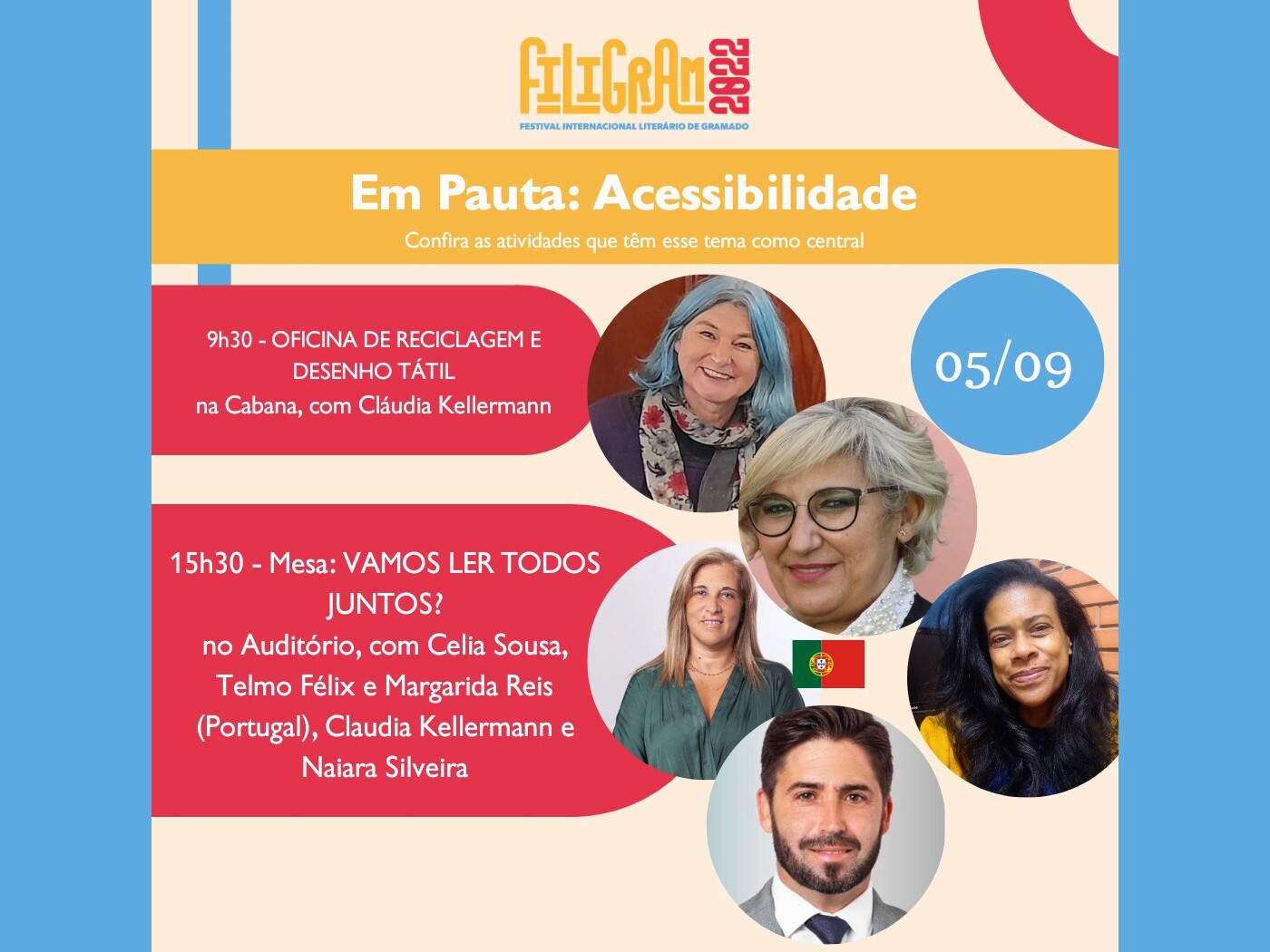 Festivais literários de Óbidos, Portugal, e Gramado, Brasil, fazem parceria