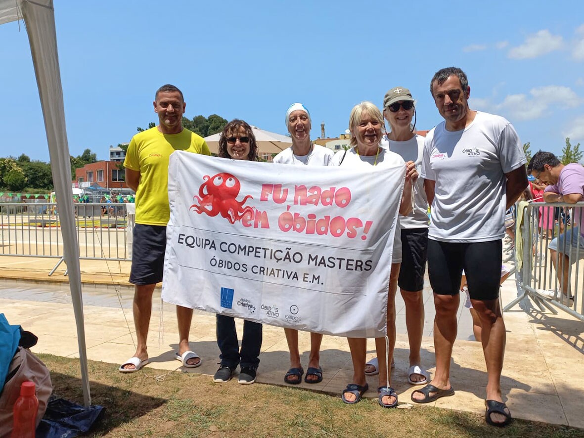 Nadadores de Óbidos com 6 pódios em Campeonato Nacional