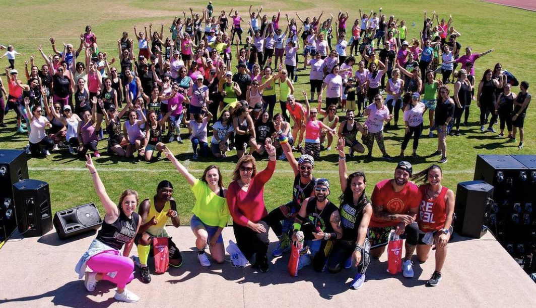 Masterclass de Zumba em Óbidos junta centenas de atletas